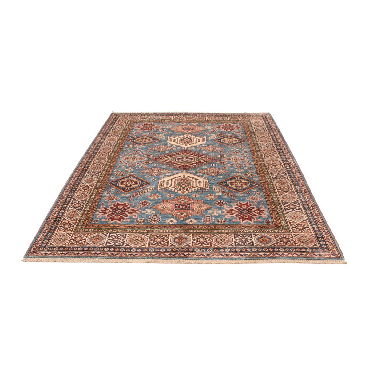 Tapis Ziegler - Kazak - 241 x 173 cm - bleu clair