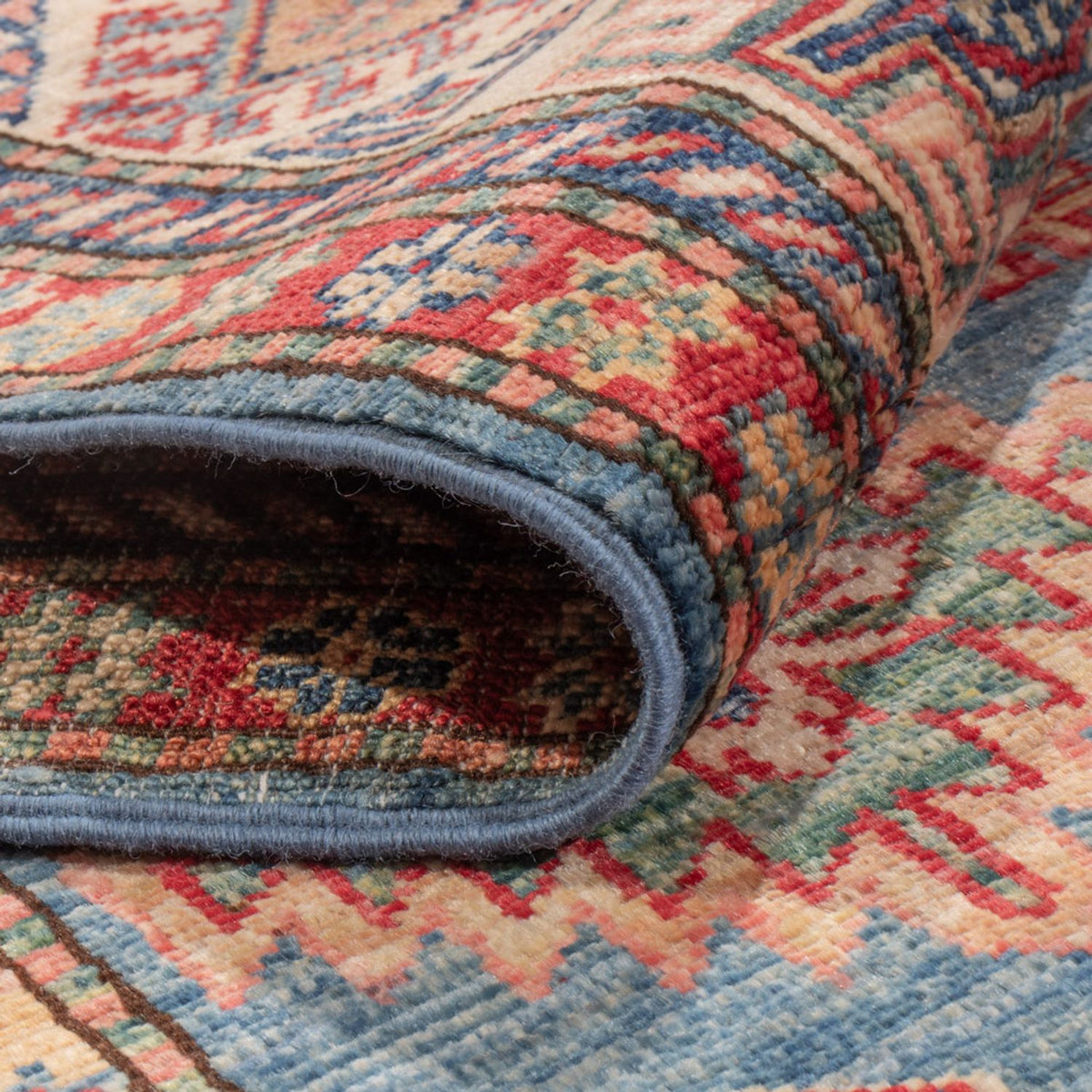 Tapis Ziegler - Kazak - 243 x 170 cm - bleu clair