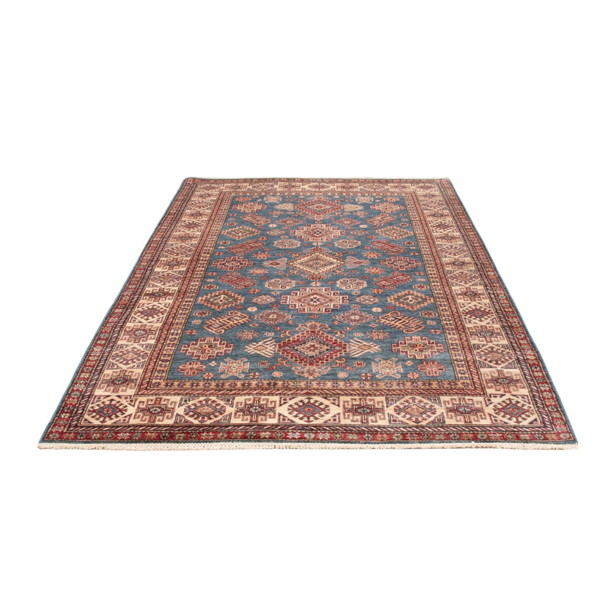 Tapis Ziegler - Kazak - 243 x 170 cm - bleu clair