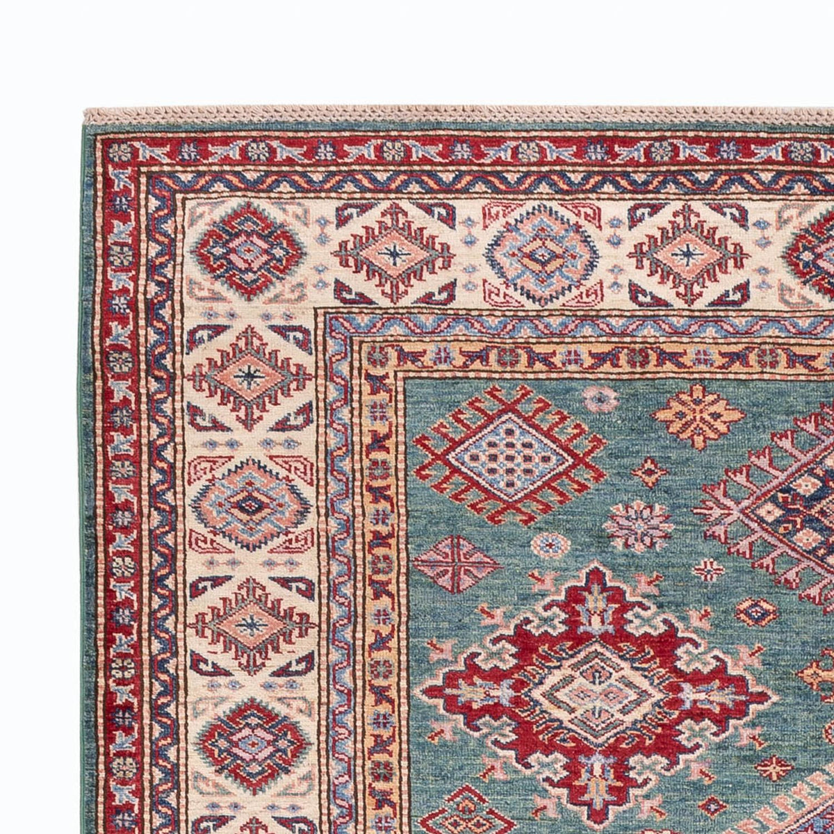Tapis Ziegler - Kazak - 241 x 176 cm - vert