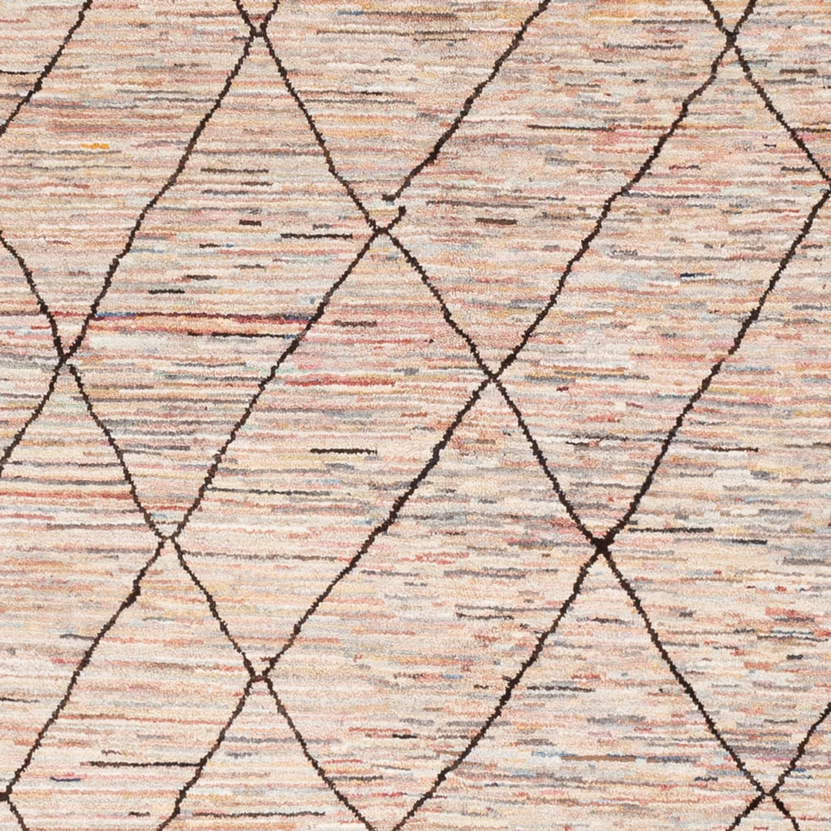Tapis berbère - 293 x 257 cm - beige