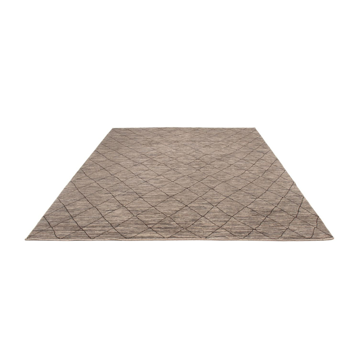 Tapis berbère - 296 x 245 cm - beige foncé