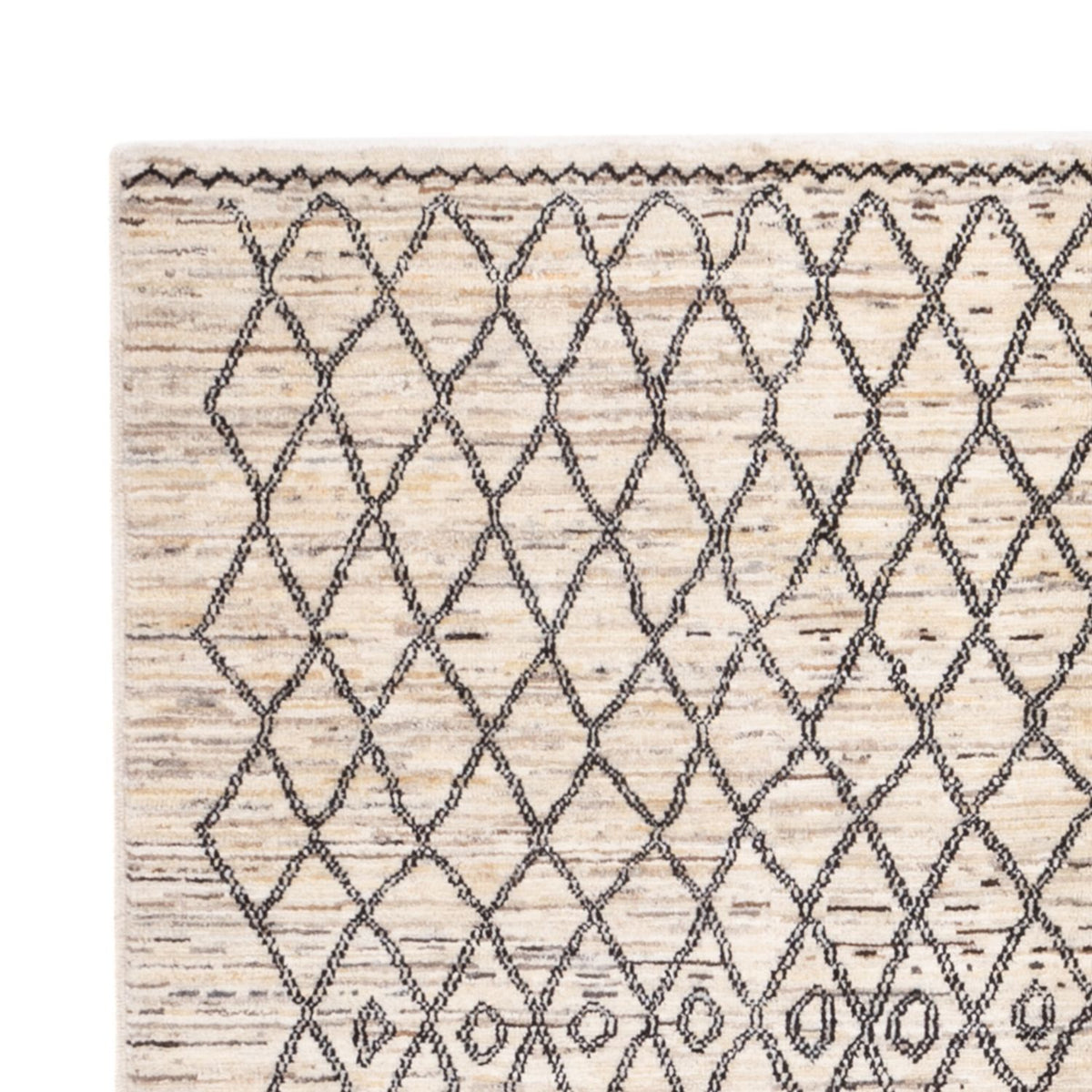 Tapis berbère - 200 x 148 cm - beige