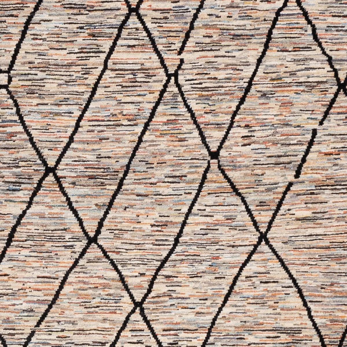 Tapis berbère - 284 x 218 cm - beige foncé