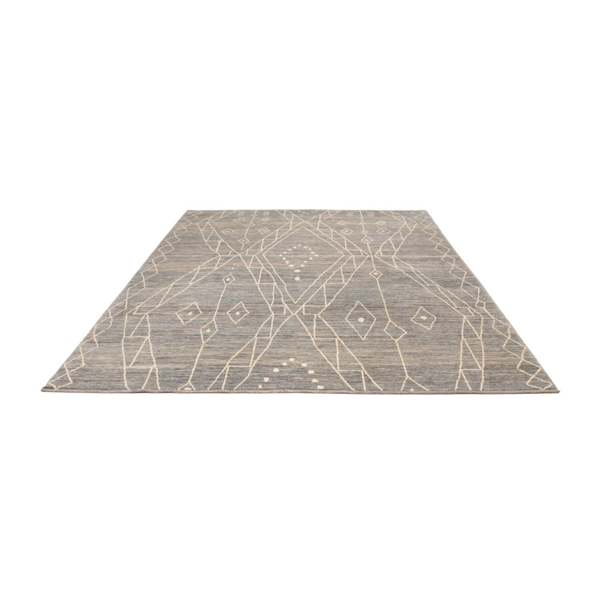 Tapis berbère - 288 x 204 cm - bleu de mer
