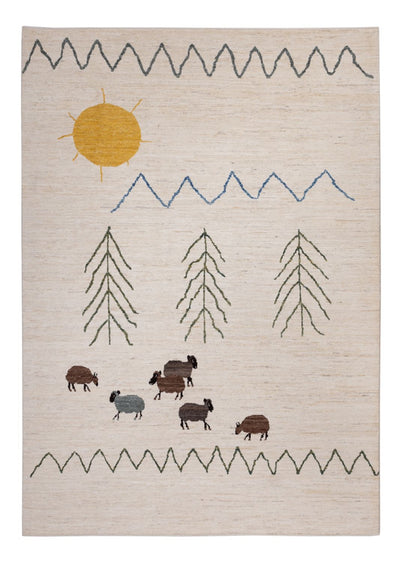 Tapis berbère 203x286cm - Tapis en laine