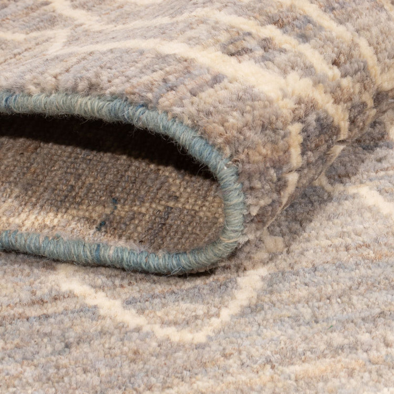 Tapis berbère - 198 x 156 cm - bleu de mer