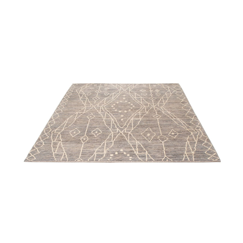 Tapis berbère - 198 x 156 cm - bleu de mer