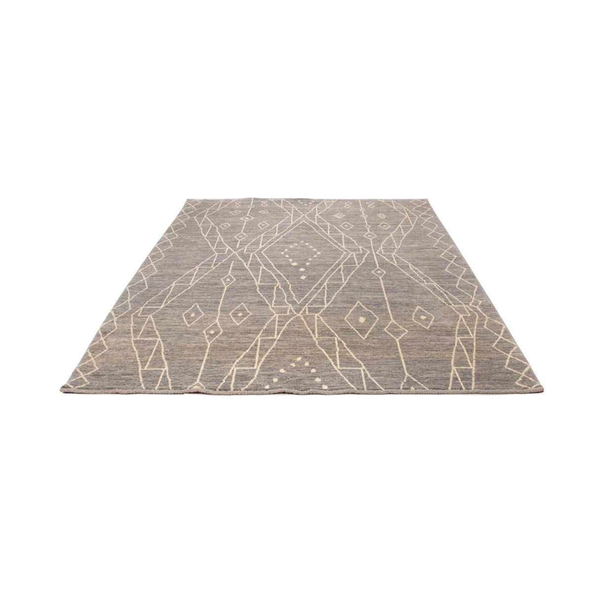 Tapis berbère - 245 x 173 cm - bleu de mer