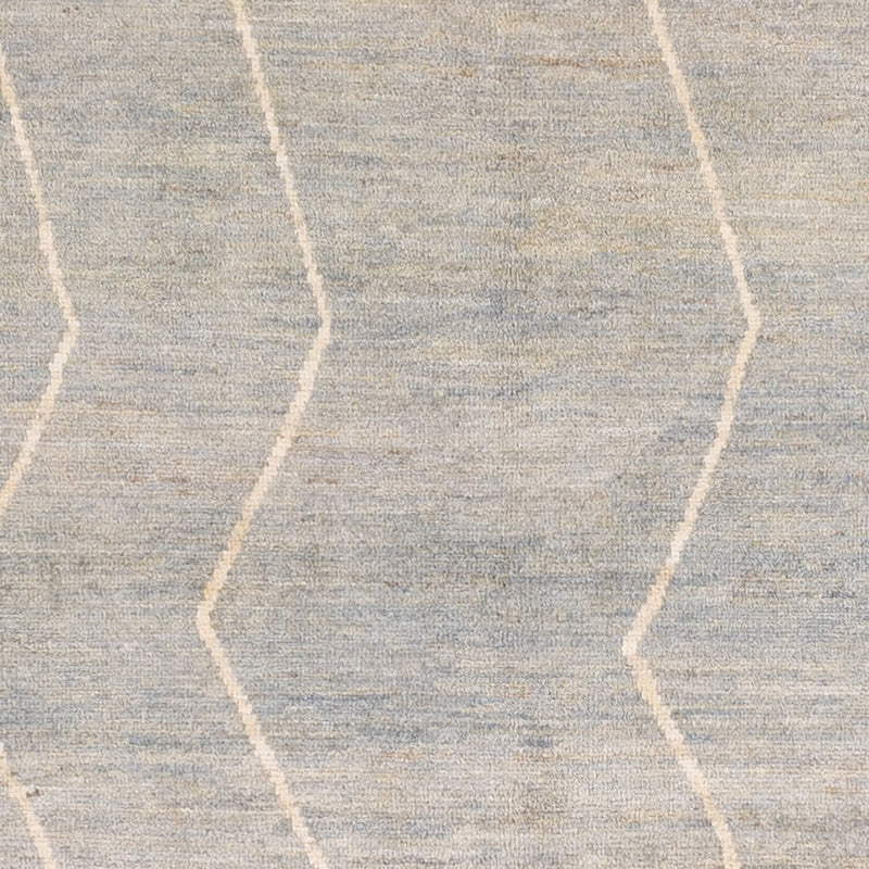 Tapis berbère - 204 x 152 cm - gris clair