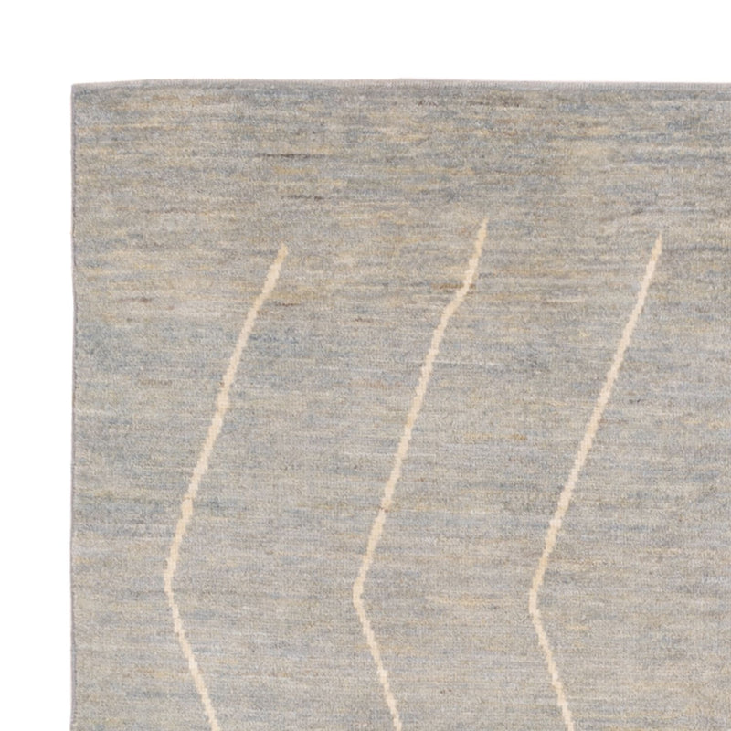 Tapis berbère - 204 x 152 cm - gris clair