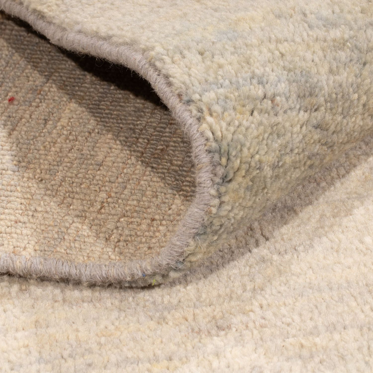 Tapis berbère - 204 x 152 cm - gris clair