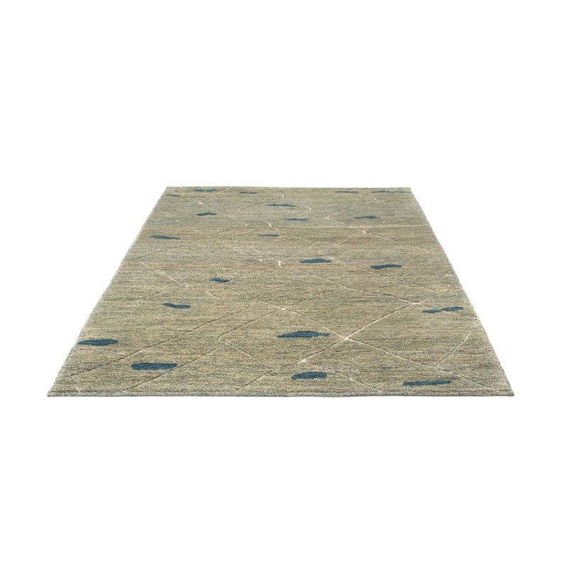 Tapis berbère - 199 x 160 cm - vert clair