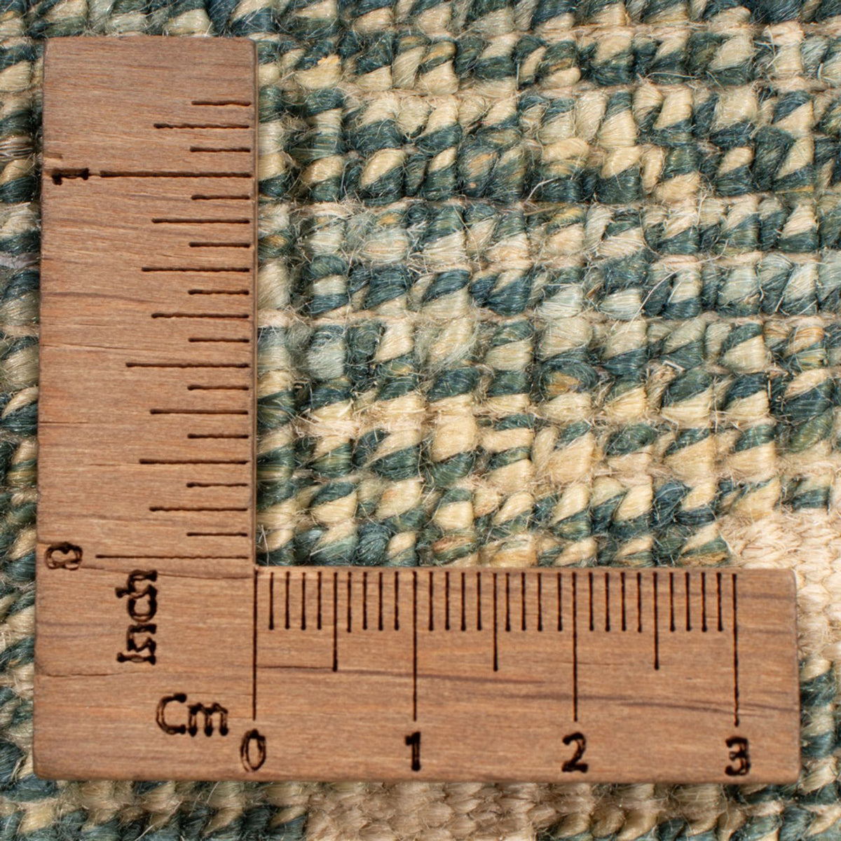 Tapis berbère - 199 x 160 cm - vert clair