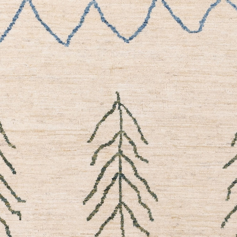 Tapis berbère - 200 x 146 cm - crème