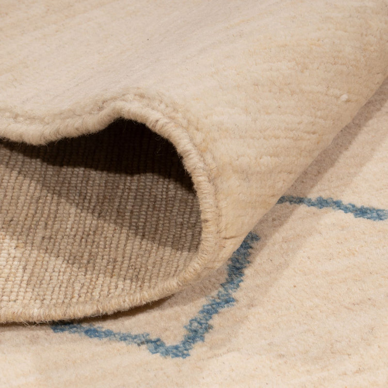 Tapis berbère - 200 x 146 cm - crème