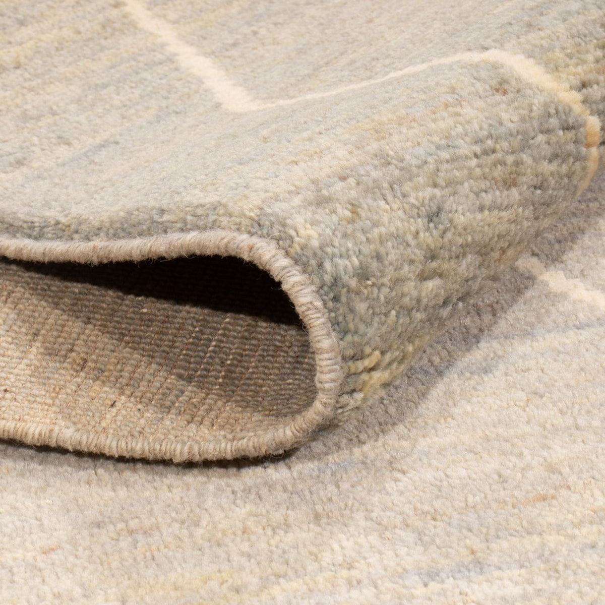 Tapis berbère - 237 x 170 cm - gris clair