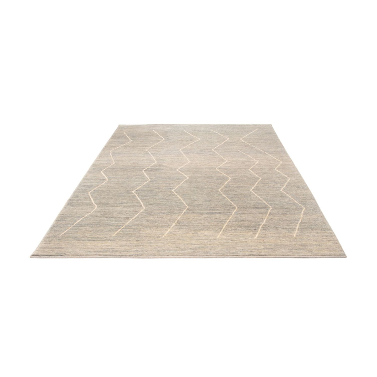 Tapis berbère - 237 x 170 cm - gris clair
