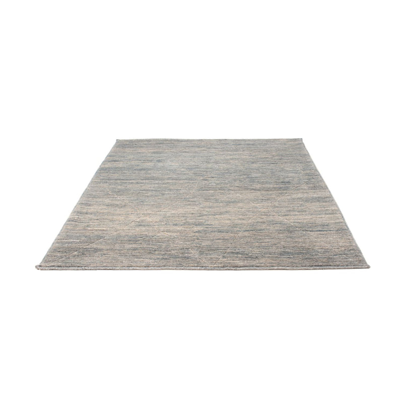 Tapis berbère - 196 x 154 cm - bleu de mer