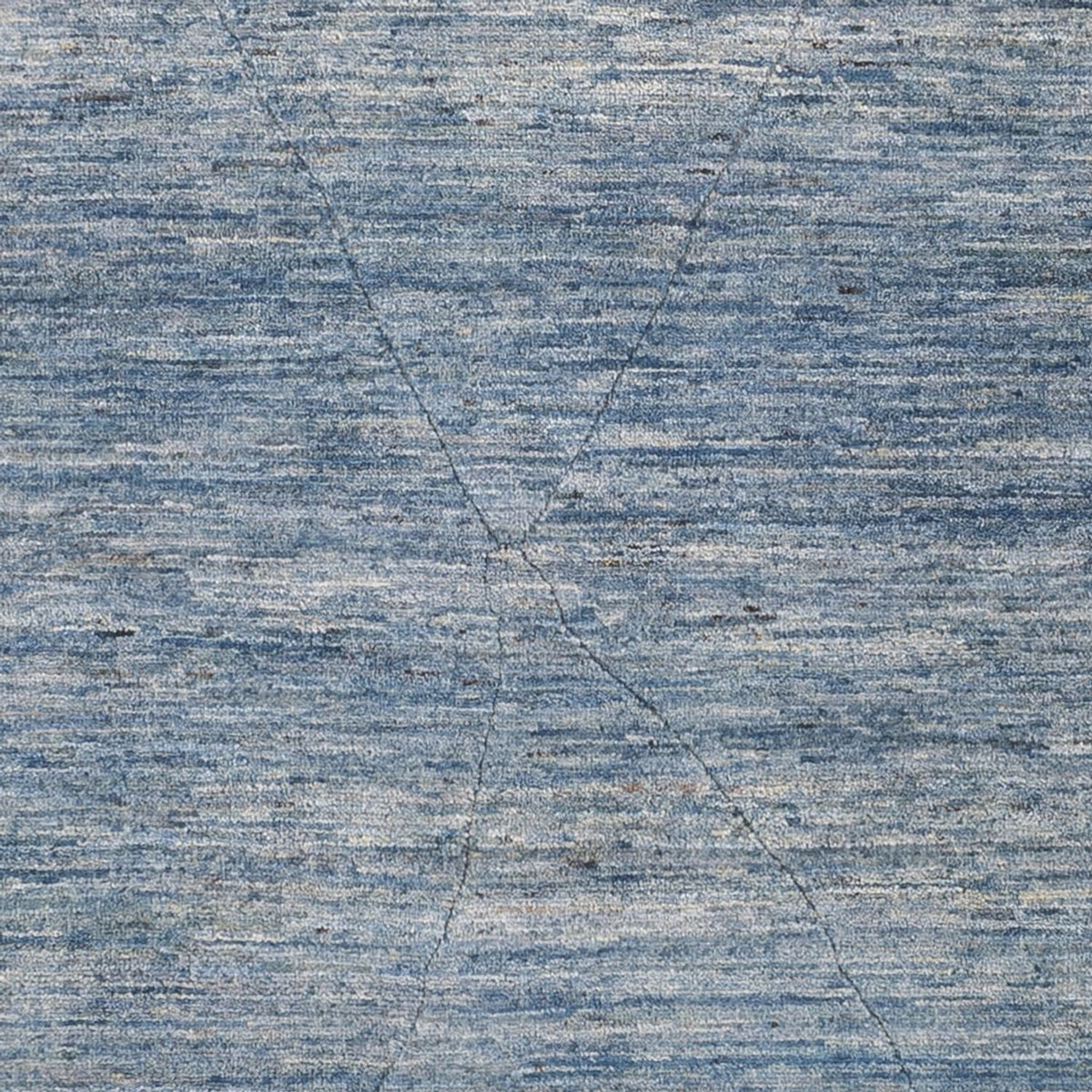 Tapis berbère - 242 x 172 cm - bleu de mer
