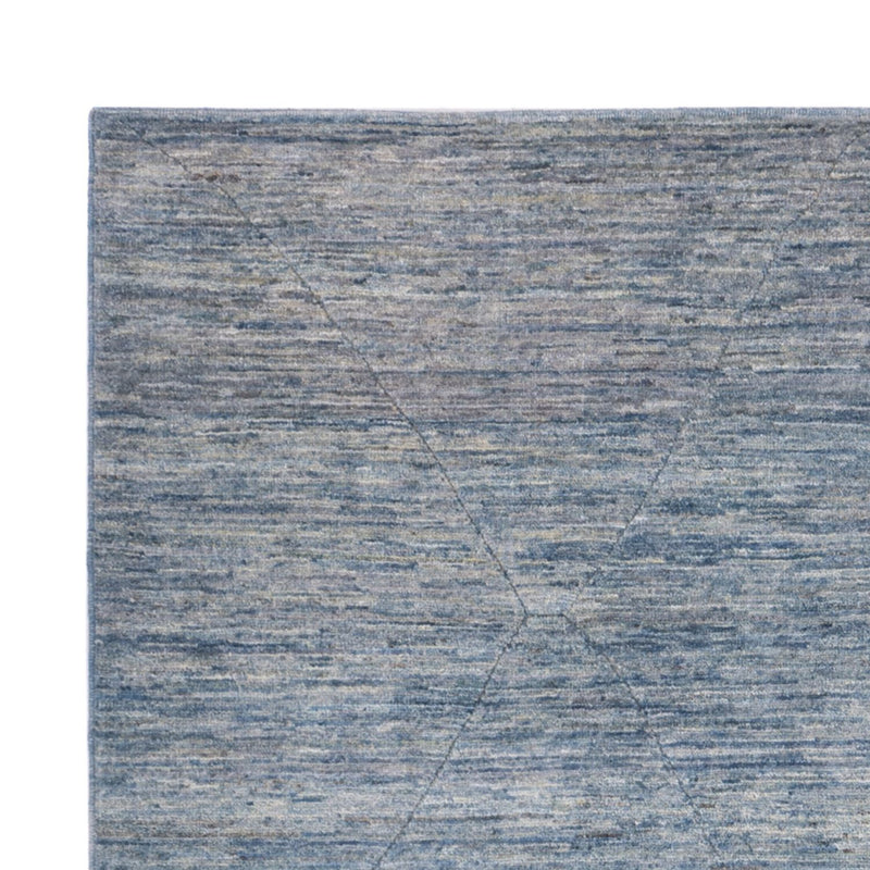 Tapis berbère - 242 x 172 cm - bleu de mer