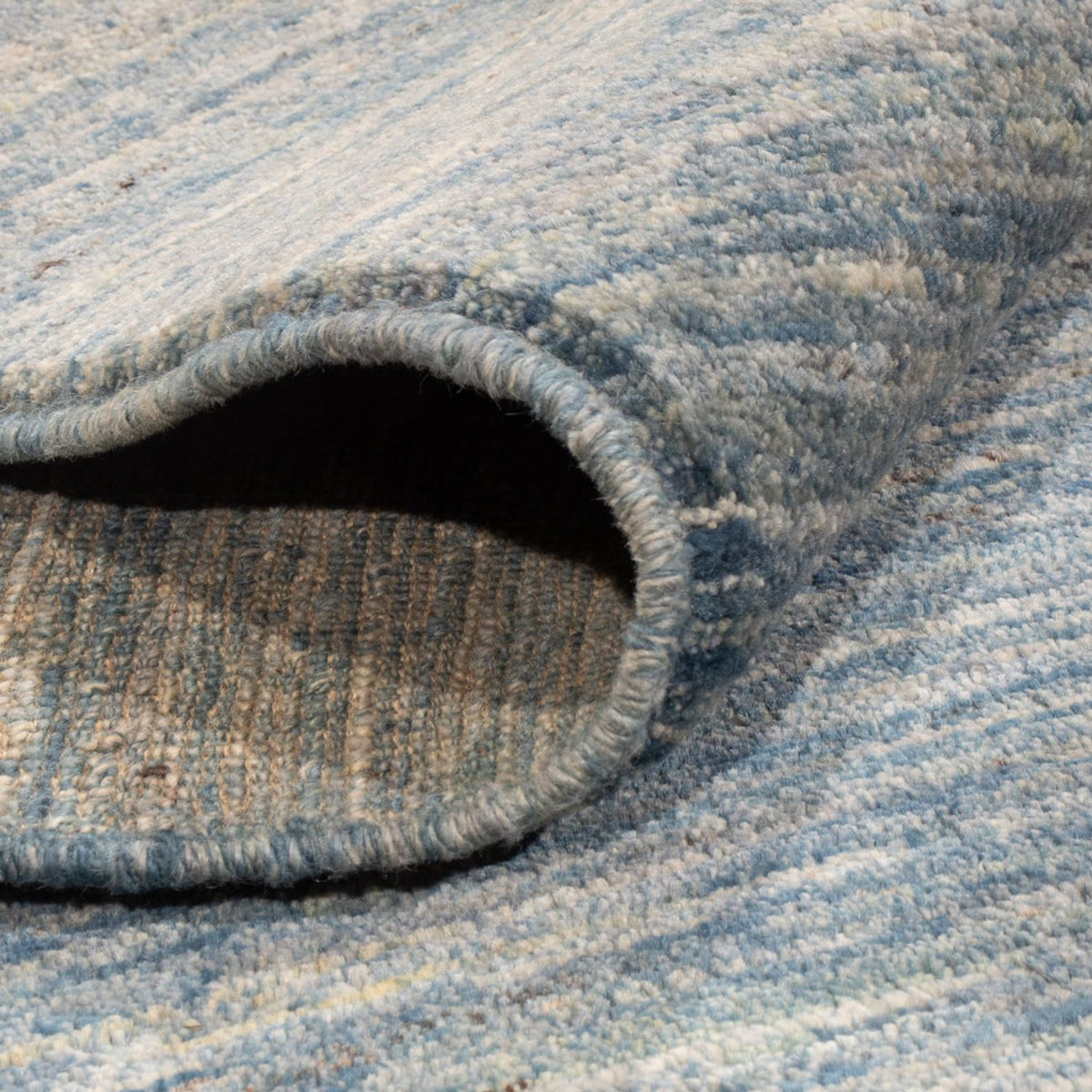 Tapis berbère - 242 x 172 cm - bleu de mer