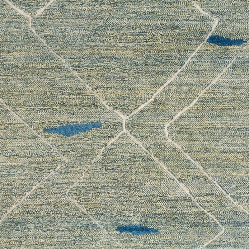 Tapis berbère - 236 x 172 cm - vert clair