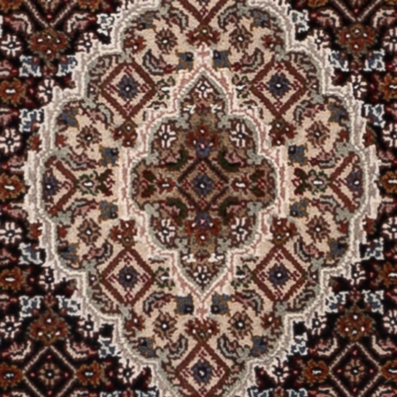 Tapis de couloir Tapis oriental - Tabriz - 204 x 80 cm - beige foncé