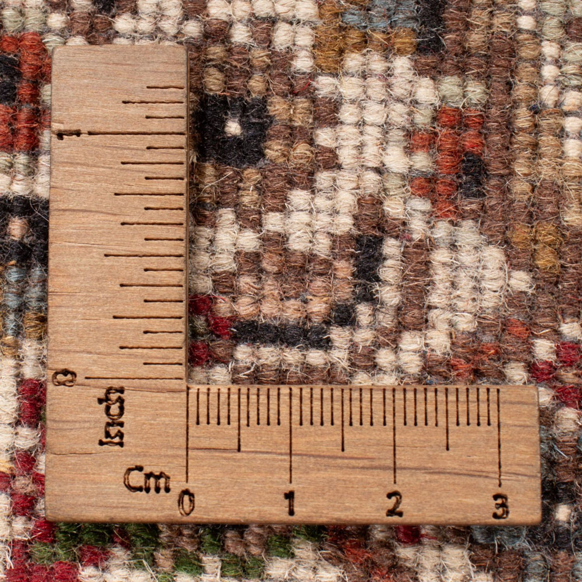 Tapis de couloir Tapis oriental - Tabriz - 202 x 85 cm - beige foncé