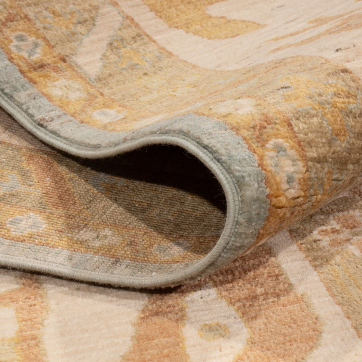 Tapis Ziegler - Usak - 306 x 245 cm - turquoise