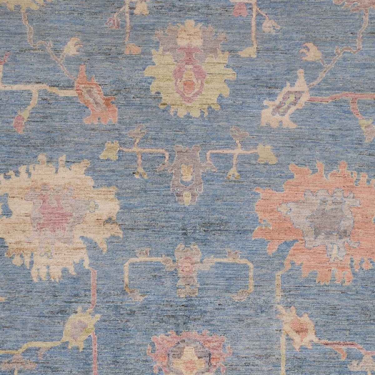 Tapis Ziegler - Usak - 352 x 247 cm - bleu