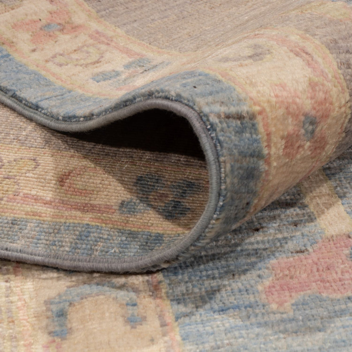 Tapis Ziegler - Usak - 352 x 247 cm - bleu