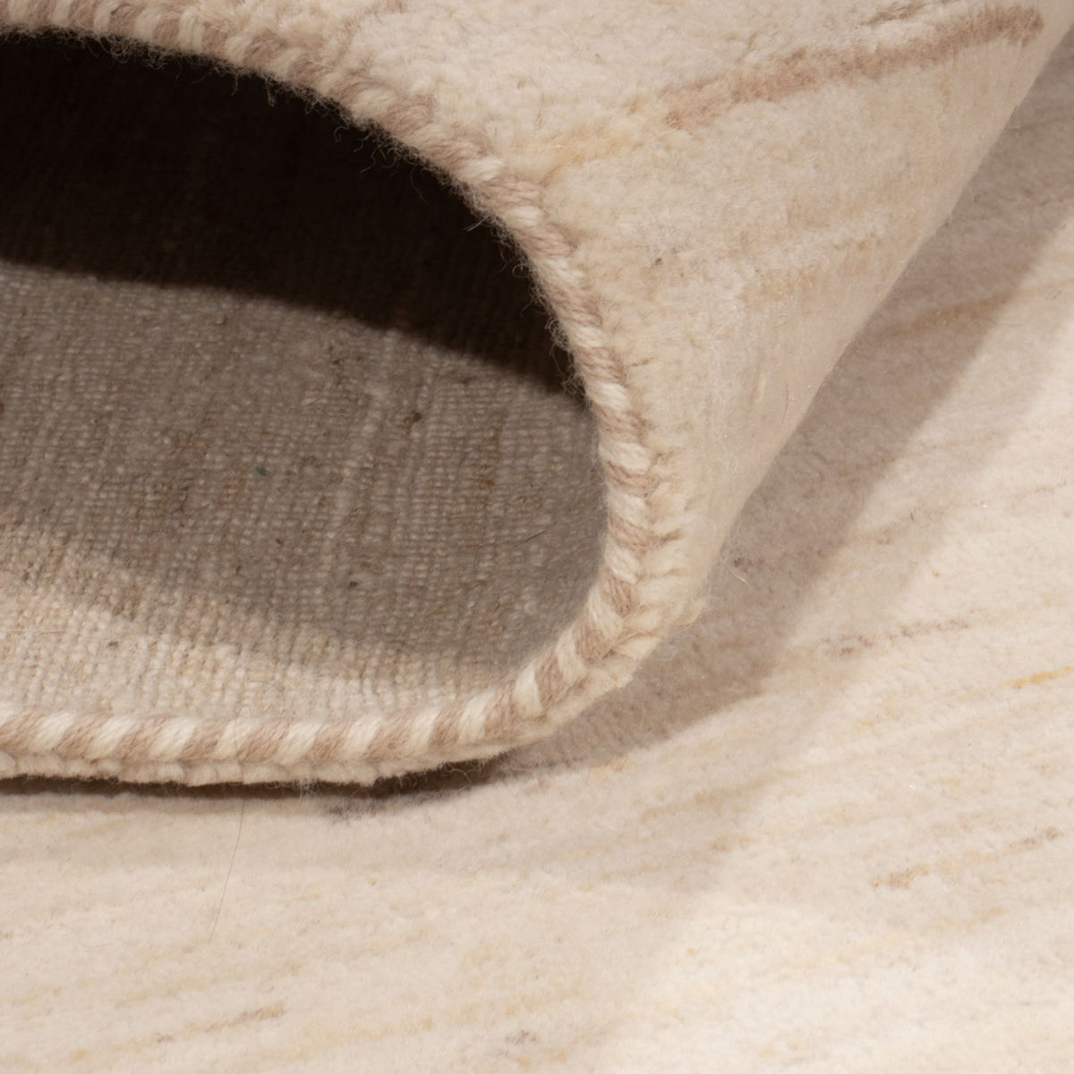 Tapis Gabbeh - Loribaft Indus - 202 x 155 cm - argent