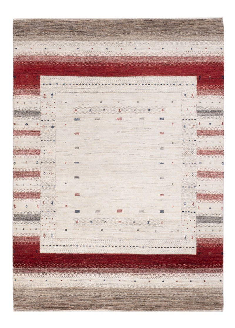 Tapis Gabbeh - Loribaft Indus - 207 x 153 cm - multicolore