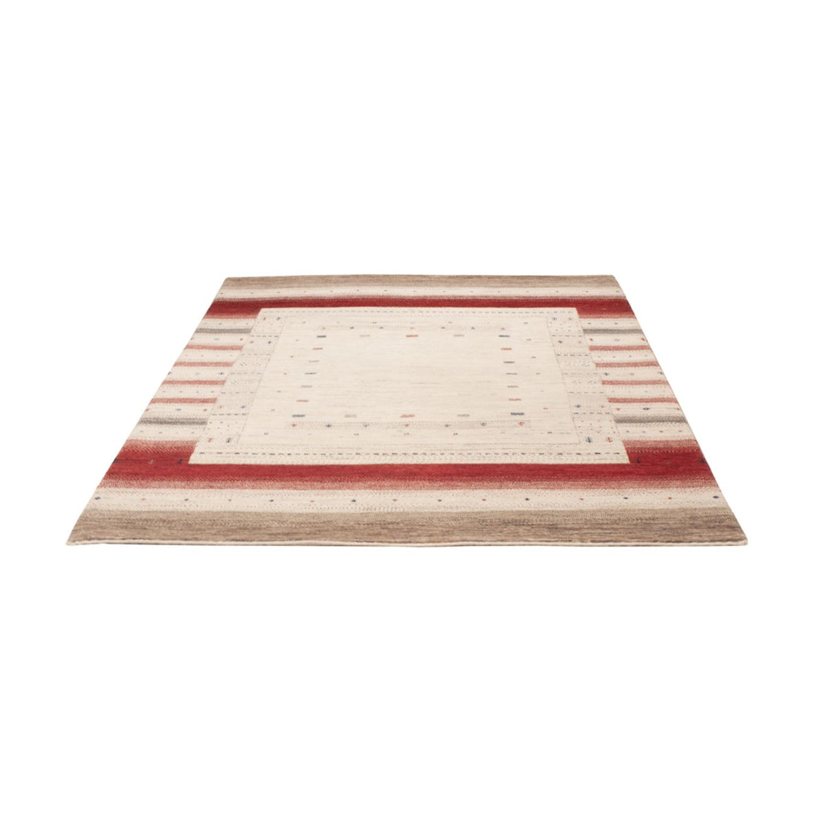 Tapis Gabbeh - Loribaft Indus - 207 x 153 cm - multicolore