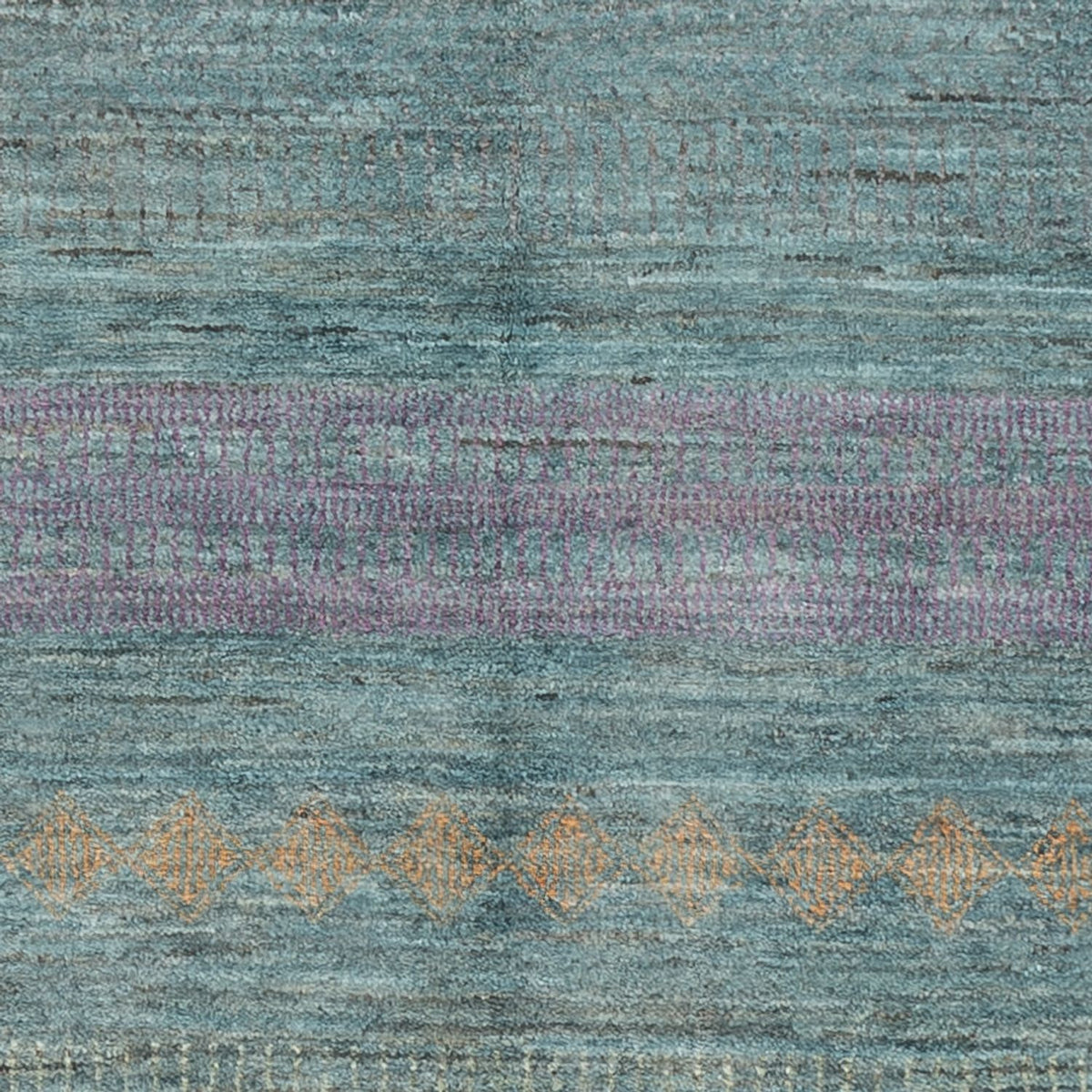 Tapis design - 196 x 152 cm - vert foncé
