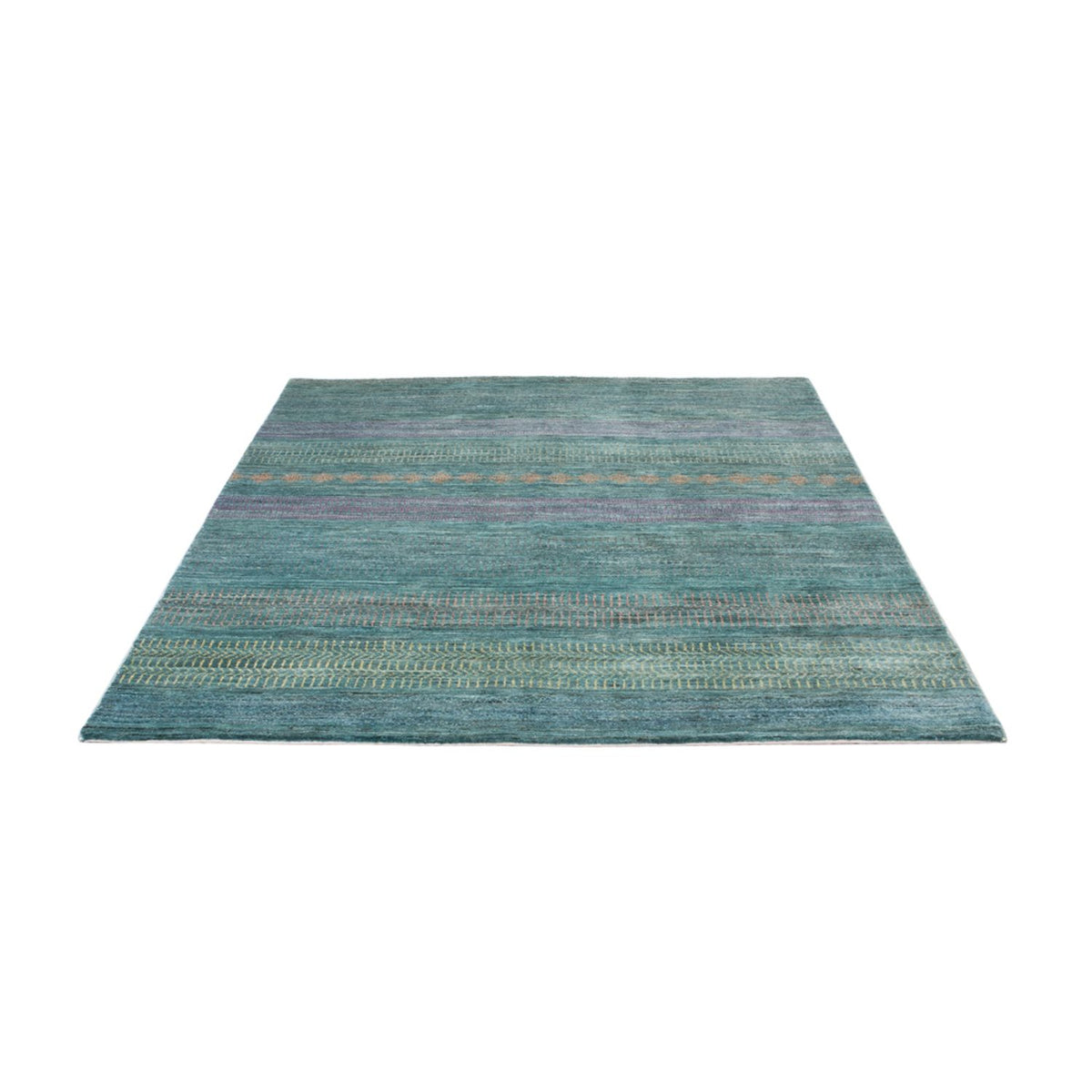 Tapis design - 196 x 152 cm - vert foncé