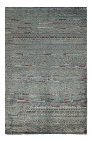 Tapis Gabbeh - Persan - 208 x 136 cm - vert foncé
