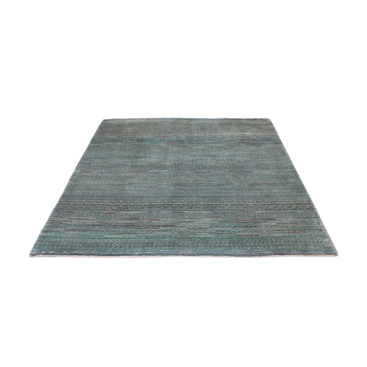 Tapis Gabbeh - Persan - 208 x 136 cm - vert foncé