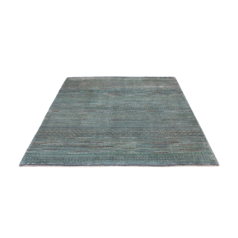 Tapis Gabbeh - Persan - 208 x 136 cm - vert foncé