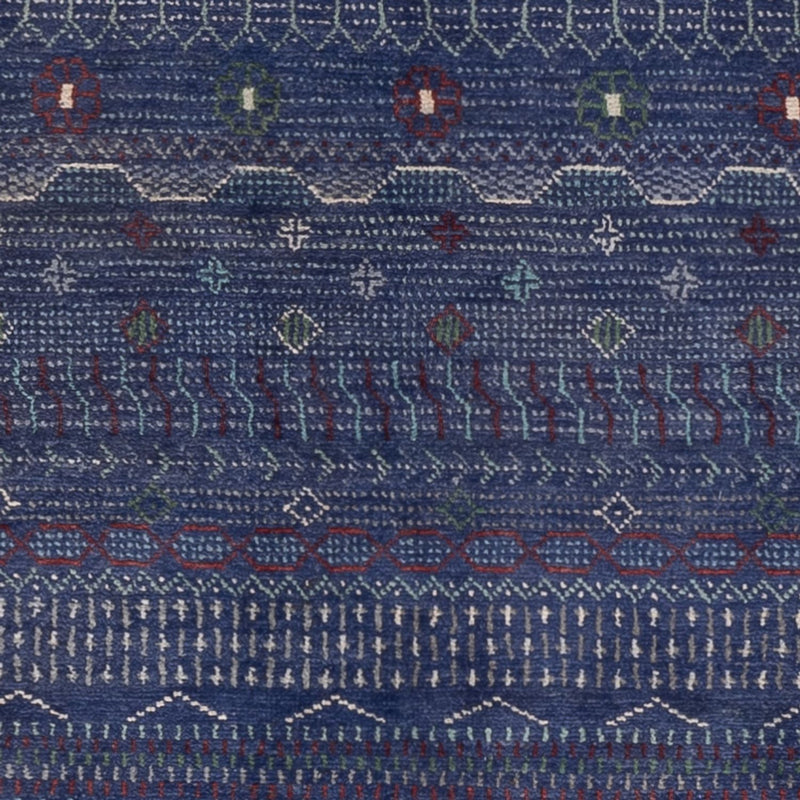 Tapis Gabbeh - Persan - 191 x 140 cm - bleu foncé