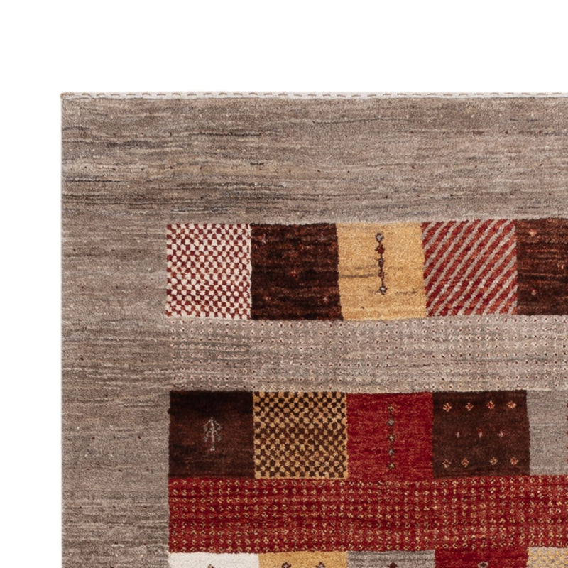 Tapis Gabbeh - Loribaft Indus - 204 x 143 cm - multicolore