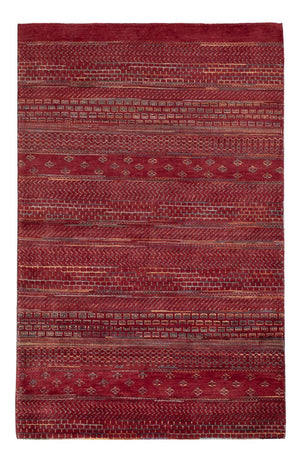 Tapis Gabbeh - Loribaft Indus - 192 x 122 cm - rouge