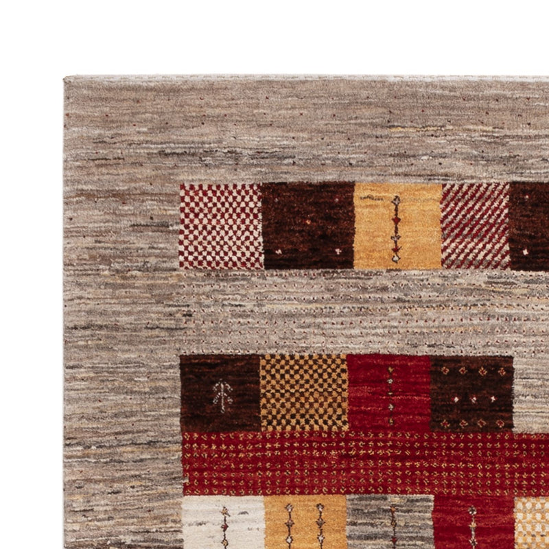 Tapis Gabbeh - Loribaft Indus - 193 x 145 cm - multicolore
