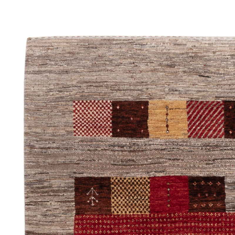 Tapis Gabbeh - Loribaft Indus - 209 x 152 cm - multicolore