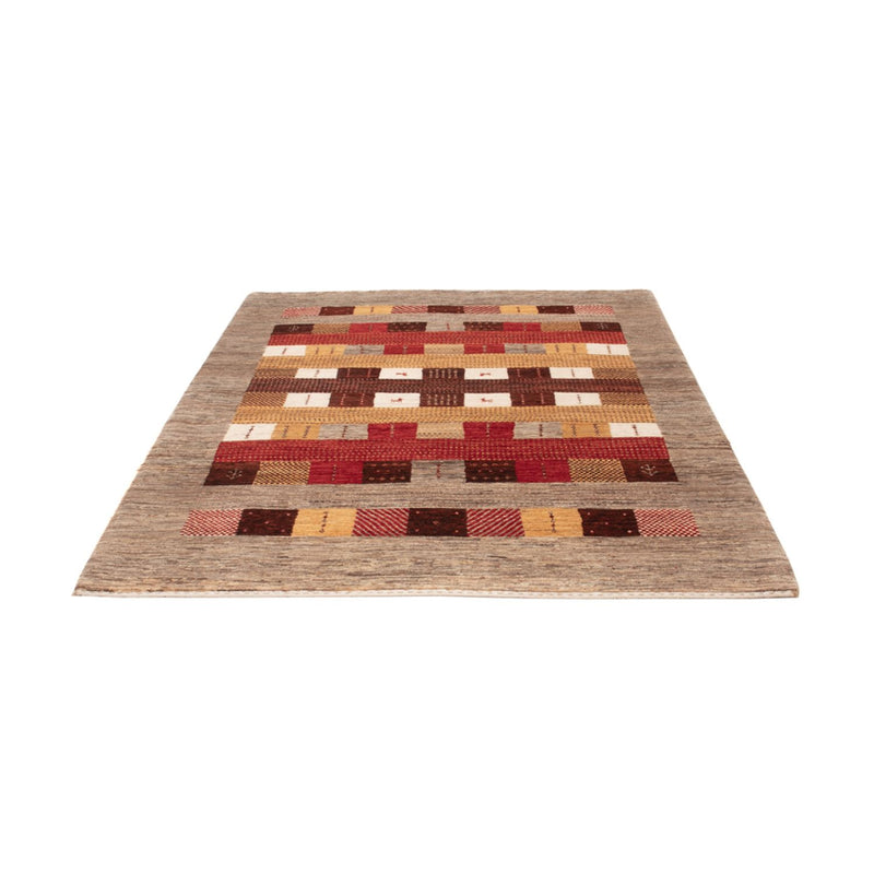 Tapis Gabbeh - Loribaft Indus - 209 x 152 cm - multicolore