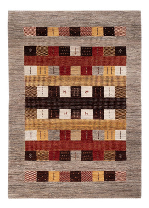 Tapis Gabbeh - Loribaft Indus - 205 x 144 cm - multicolore