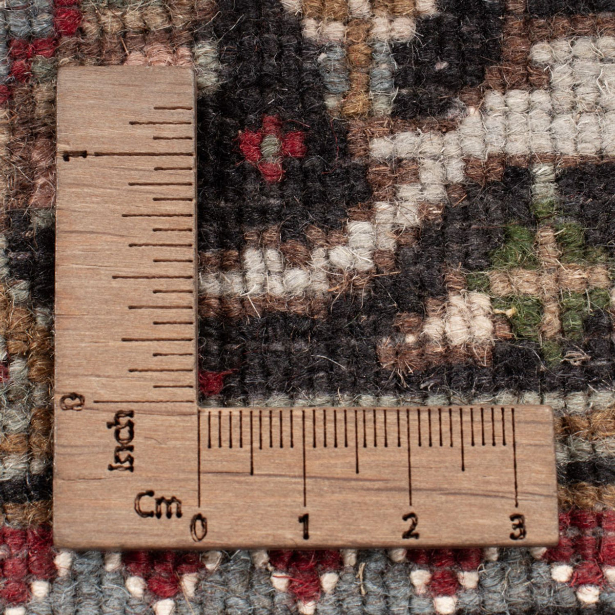 Tapis oriental - Tabriz - 205 x 143 cm - gris foncé