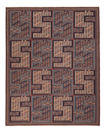 Kilim afghan Tapis 165x207cm