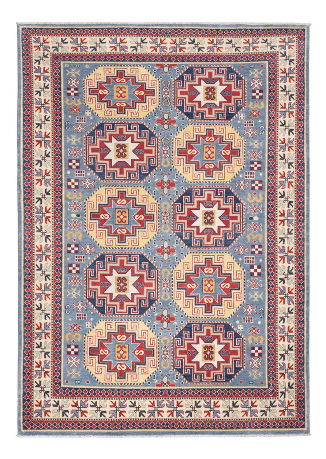 Tapis Ziegler - Kazak - 242 x 175 cm - multicolore